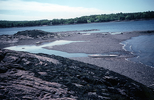 View from St. Croix Island