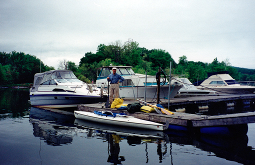 Put-in at Lock #12 Marina, Whitehall, NY